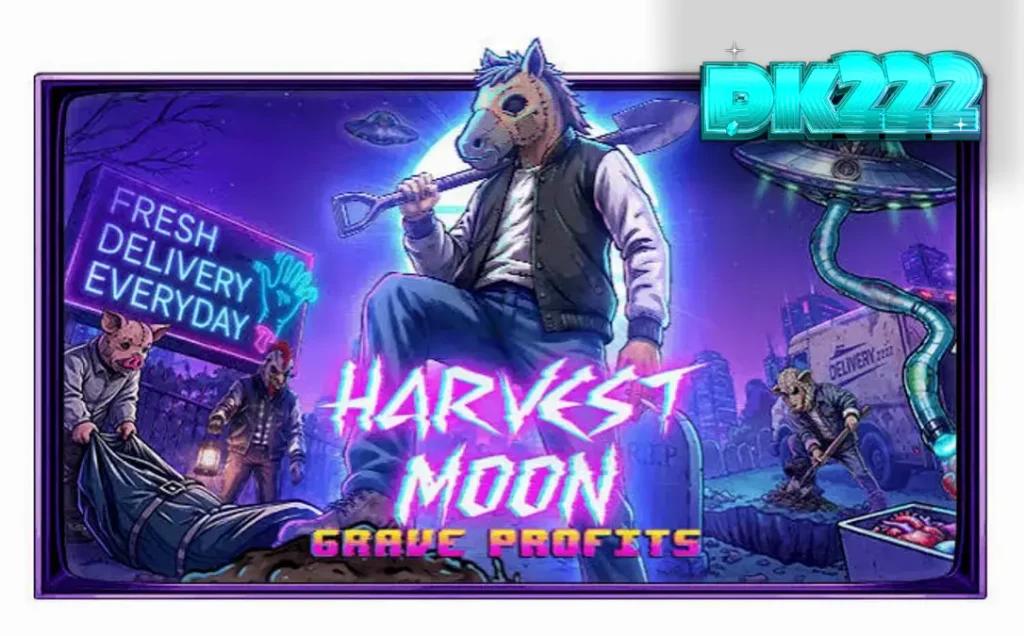 Harvest Moon Grave Profits سلاٹ کا مرکزی تھیم اور گرافکس